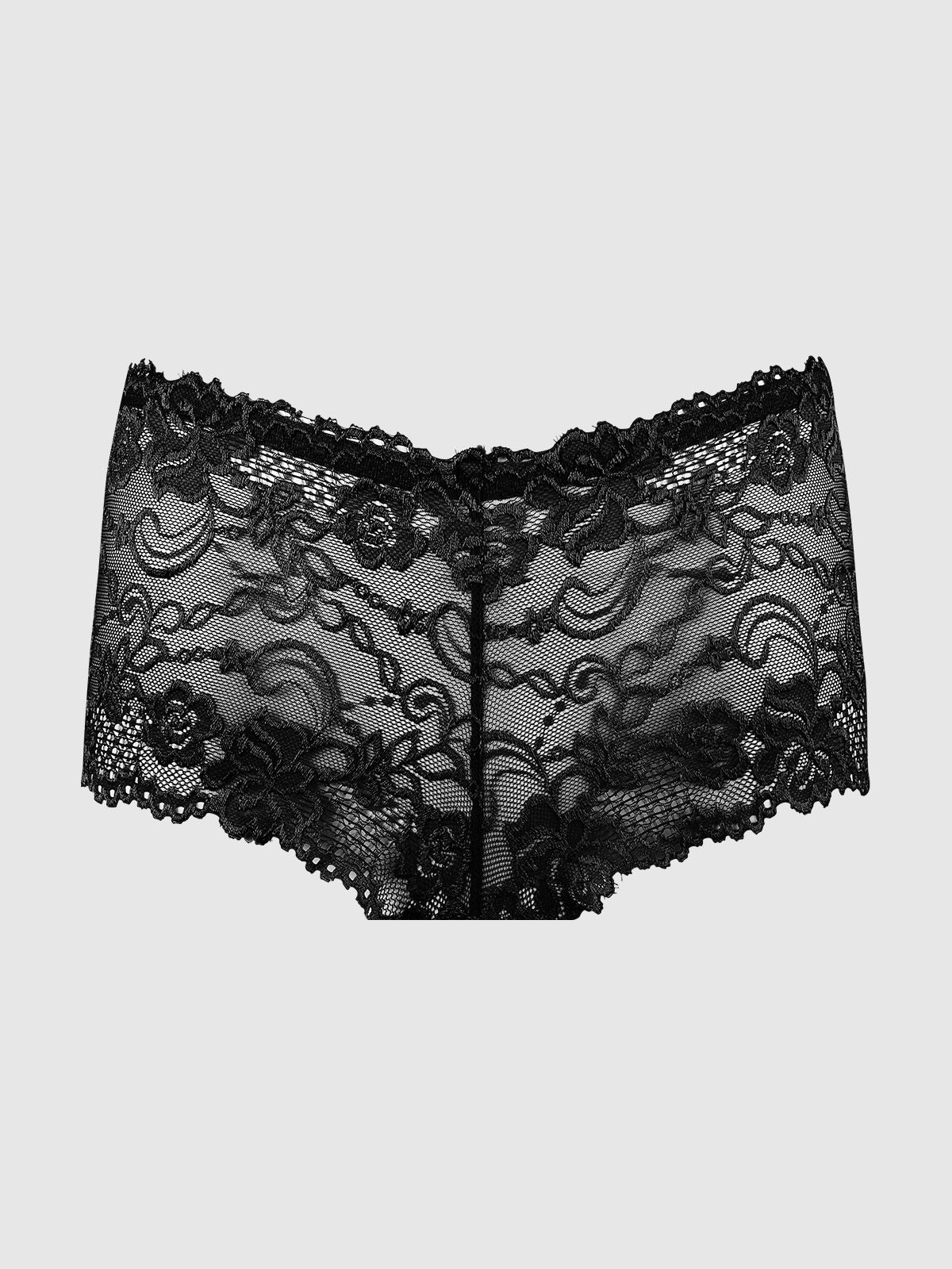 CAITLIN FLORAL LACE CHEEKY