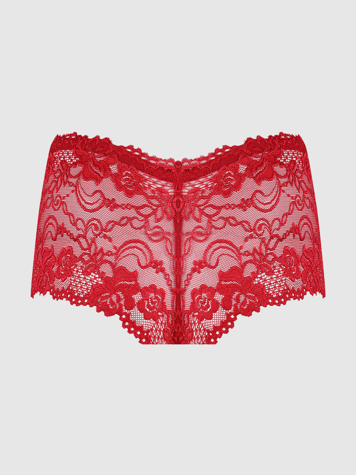 CAITLIN FLORAL LACE CHEEKY