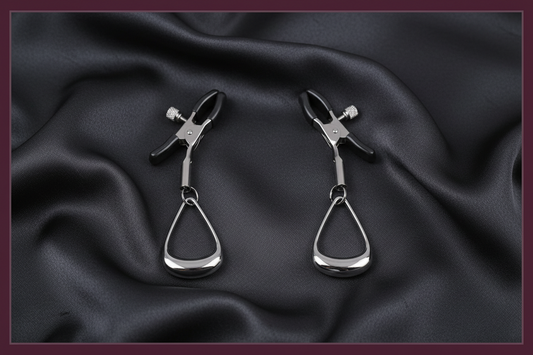 Velvet Noir Tuggable Nipple Clamps