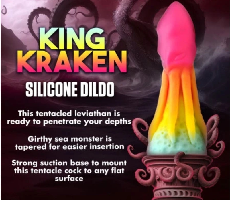 King Kraken Silicone Dildo