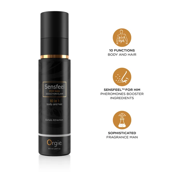 Seduction Elixir 10 In 1 For Body and Hair For Him