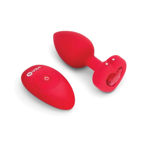 Vibrating Heart Plug