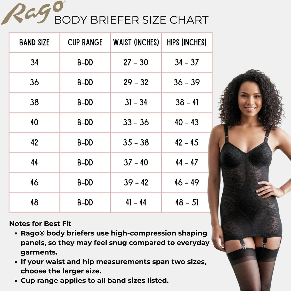 Body Briefer Extra Firm Shaping  - Black