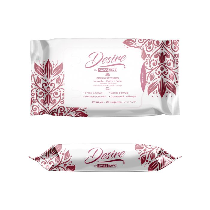 Desire Unscented Feminine Wipes