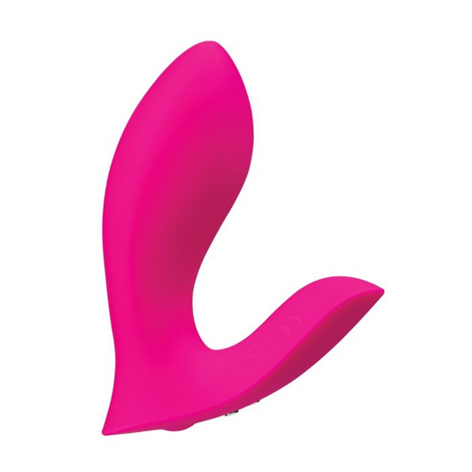 Flexer Dual Panty Vibrator - Pink