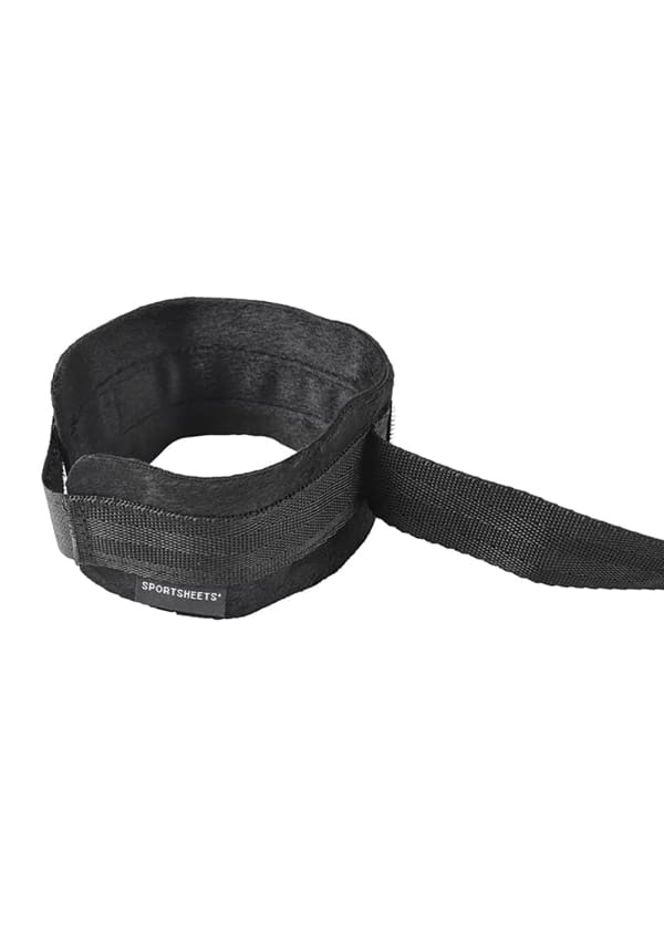 Velvet Noir Adjustable Hog Tie & Cuff Set