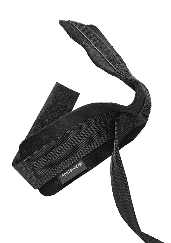 Velvet Noir Adjustable Hog Tie & Cuff Set