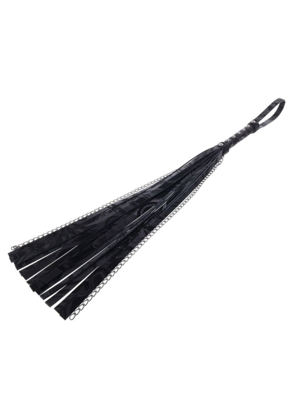Velvet Noir Chain Flogger