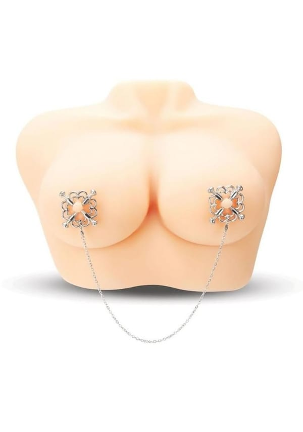 Flower Design Nipple Chain