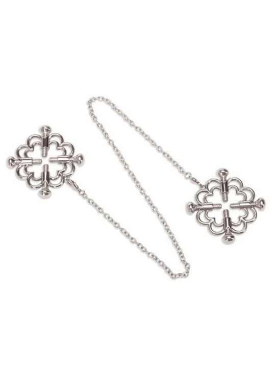 Flower Design Nipple Chain