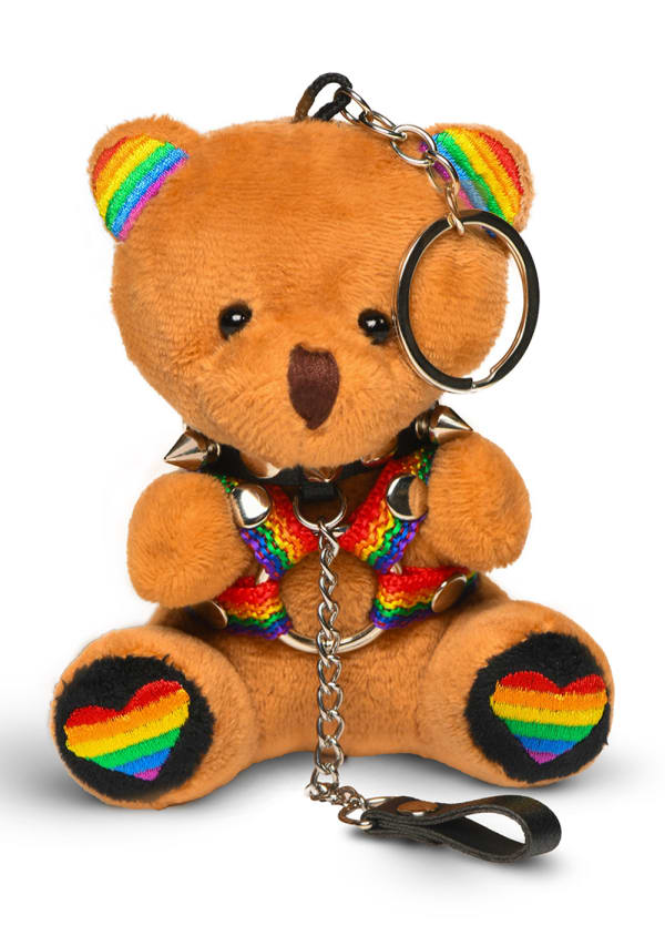 Pride Bear Keychain