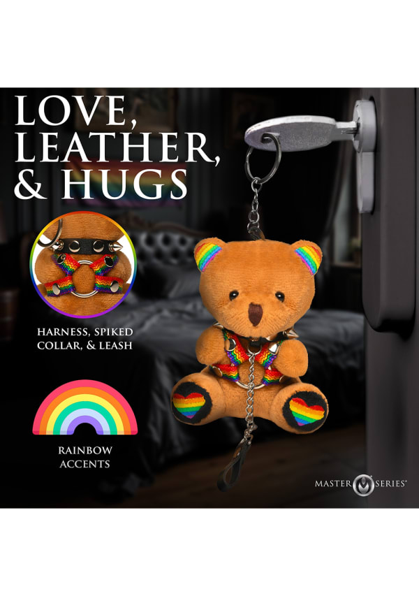 Pride Bear Keychain