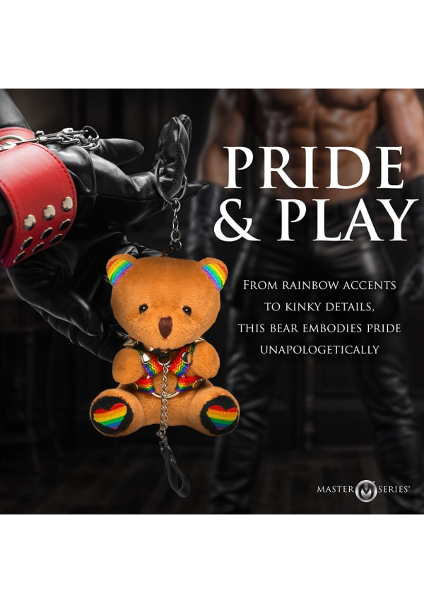 Pride Bear Keychain