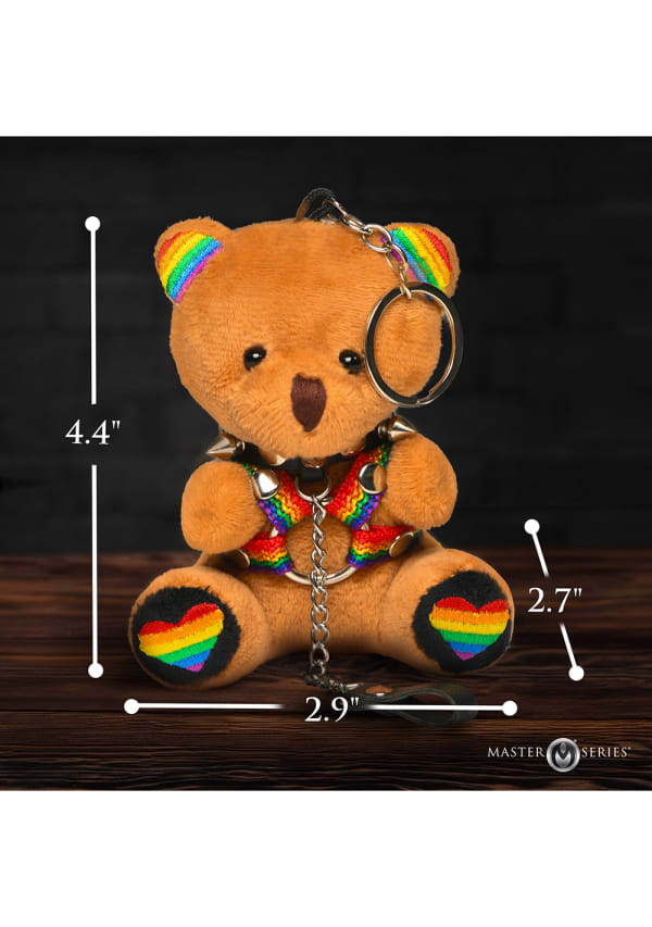 Pride Bear Keychain