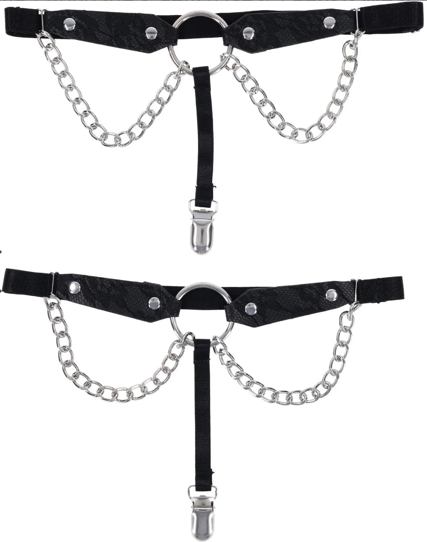 Chain Lace Garters