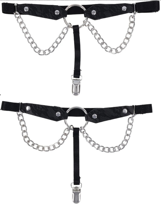Chain Lace Garters