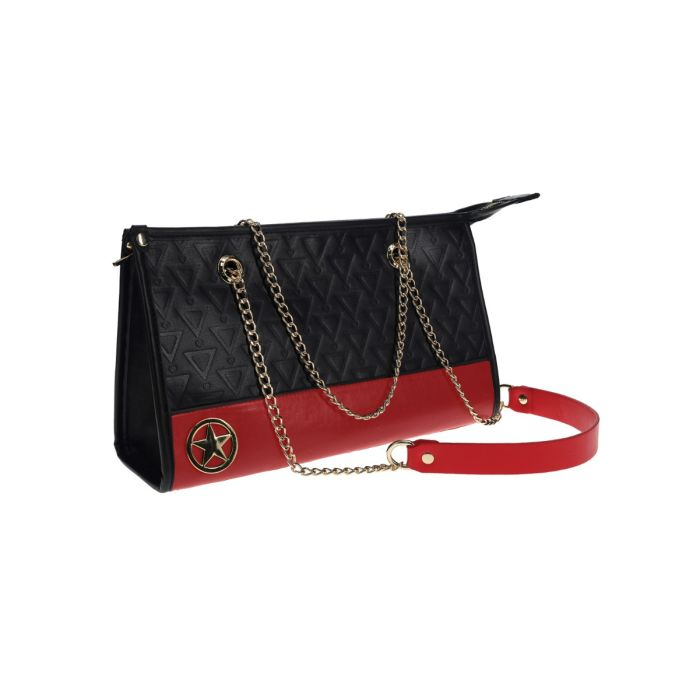 Milan Collection Bondage Kit w/Bag - Black/Red